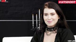 HerLimit - Misha Cross Vulgar Polish Hoe Getting Her Asshole Gaped By A Gigantic Black Penis