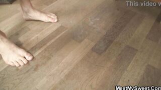 Older lovers seduce sons teenie GF inside three-way