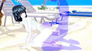 1 Punch Man Anime - Fubuki Hand Job and nailed - Japanese oriental Manga Animated Sex Tape Game Porn