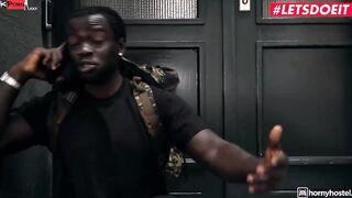 HORNYHOSTEL - AMAZING SEXY NATA OCEAN UNWINDS WITH huge african cock INSTEAD OF bf FULL SEX CLIP
