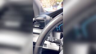 Hotwife comes back to husband used while he waits into vehicle
