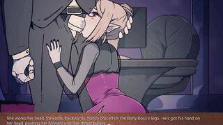 Bae monster getting cock! Secretary Claire Casey [FULL sex scenes ] Spooky Starlets Anime game