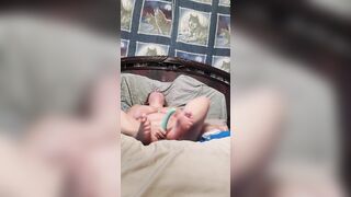 Orgasms are amazingly hot for the soul and your soles! 