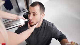 Pancake Nympho Sex Video With Duncan Saint, Aria Banks - Brazzers Official