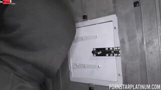 PORNSTARPLATINUM Mysterious cunt with mouth Masked Maya Pounded Roughly