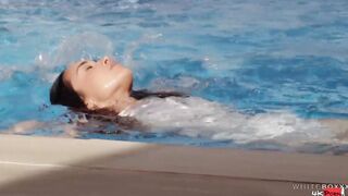 WHITEBOXXX - Super Sexy Goddess Ginebra Bellucci Getting Her Unshaved Vagina Pumped Outdoor Quick Preview