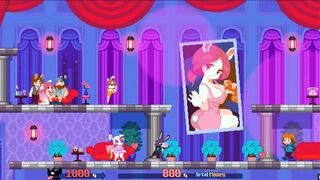Rabbit Hole [Hentai game PornPlay ] Ep.one Bunny cunt with mouth brothel house
