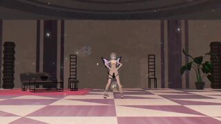 SKADI ARKNIGHTS ANIMATED INSECTS SEX MMD NAKED DANCE PURPLE WINGS COLOR EDIT SMIXIX