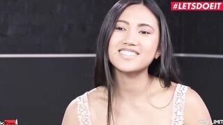 HERLIMIT - Shy oriental Girl May Thai Rough Interracial Anal With Big White Dick