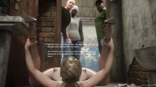 3D Comic & Cartoon - Goddess Blonde got Gang Bang Part three