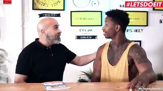 HORNY HOSTEL - (Julia De Lucia, Jesus Reyes) - Naughty Romanian Skank Enjoying Interracial Banging With Gigantic long african dick