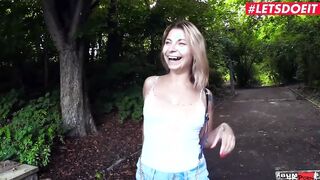 LETSDOEIT - Cute women Kattie Hill Agrees To Gotten Banged Into The Backseat
