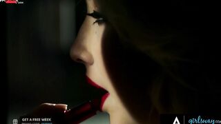 GIRLSWAY - Rich Female Domination India Summer Enjoying Her New Submissive Sex Toy bimbos