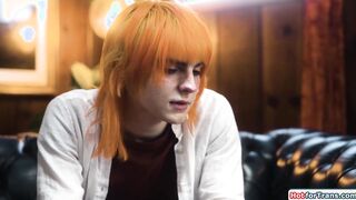 Tranny Jean Hollywood fucks babe shrink