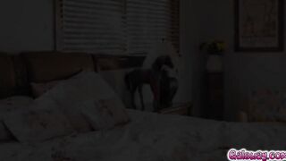 Gabbie Carter invites Eliza Ibarra and Lulu Chu for a steamy 3some
