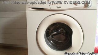 2 repairmen screwed penis-hungry mature granny