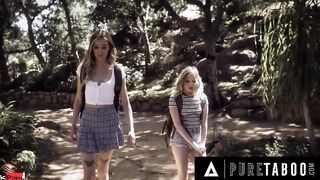 INNOCENT TABOO Pervy Counselor Convinces Frenemies Haley Reed and Coco Lovelock To Have A three Way