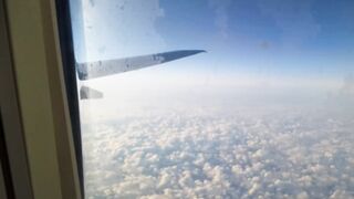 OUTDOORS AIRPLANE Hand Job and Bj