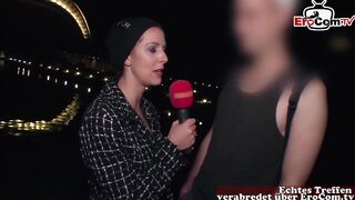 DEUTSCHES SKANDAL CASTING AUF DER STRAßE