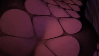 Models Giant Butt Bounces and Cums On Huge Cock - Johnny Pipes