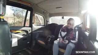 goddess blonde widow got it hard in the taxi