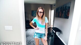 Jay Romero Leaves His Load in His Cutie Step-Sis' Pussy