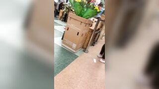 Latina teens candid ass inside grocery store