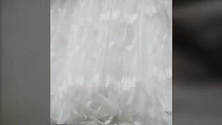 She put his dick in honey and starts to eat on periscope