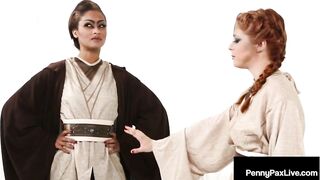 Creaming Pussy Cravers Penny Pax & Skin Diamond Use Jedi Mind Tricks