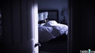 Insomniac stepdad becomes deranged and lusts for barely legal Savannah Sixx