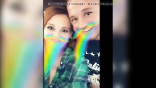Cutie Red Head milf Fucks best Friend who is Stuck under Sink