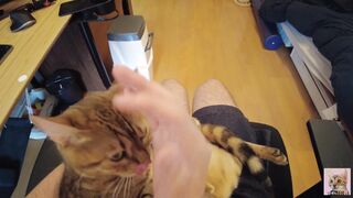 Having Fun with a furry vagina. Uncensored point of view.