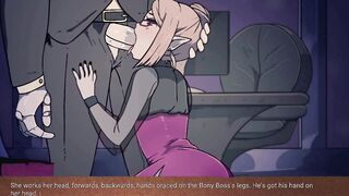 Hottie monstergirl getting cock!Secretary Claire[FULL gallery sex secenes] SpookyStarlets Animated game