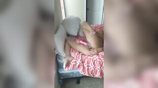Jeny Flaca Bombshell Fiance getting holes ready for her bull