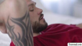 TS Korra Del Rio analed by stepsis bf
