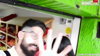 CARNE DEL MERCADO - (Pedro Nel, Luisa Chocolate) - Juicy Booty Ebony Slut Getting Picked Up For Nasty Banging