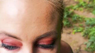 hot quickie outdoor sex inside the middle of nowhere -Soak Kelly