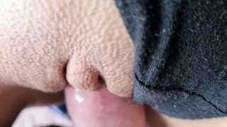 Incredibly sweet women ends up with cum inside her hand