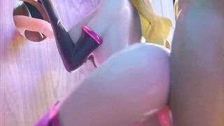 Dva Gloryhole Sex With Huge Anonymous Cock [Grand Cupido]( Overwatch )[Compilation]