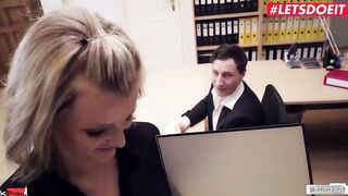 LETSDOEIT - (Jason Steel, Roxxy X) - Long Boobed German Secretary Has Her Tight Snatch Fuck By Her Boss