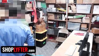 Shoplyfter - Petite Mischievous chinese Jade Noir Caught Stealing And Got Disciplined By Perv Officer