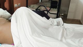 Greedy nurse likes to banged with her patients inside the hospital, this time she was caught on secret camera / that nurse is sexy / PART one / NicoleLondrawer / LeandroZimmer