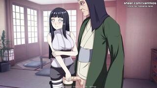 Naruto: Kunoichi Coach | Big Tit Long Booty Hinata Hyuga 19 Year Old Jerks Off Mature Man's Dick To Prove That She's A True Shinobi | My sexiest gameplay moments | Part #1