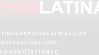ExposedLatinas.com - I fucked my boy sex toy while my hubby is on the phone - Leela Moon