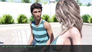 A Fiance And StepMother - Goddess Scenes - Relax By the Pool Part 13