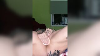 Nympho DP’ing herself