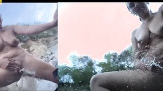 Kinky vid every day by Luxury Mommy oriental-metizio anal squirt saliva deeply fart outdoor pregnant