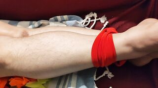 La moglie porca guarda un porno