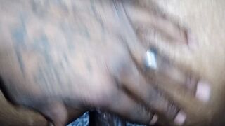 Soak creamy snatch african back shots