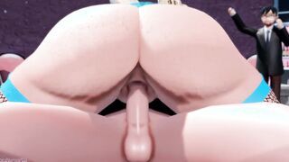 【MMD】 Luma after the performance sex